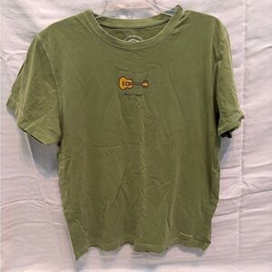 |SOLD| Life is Good Olive Green T-Shirt